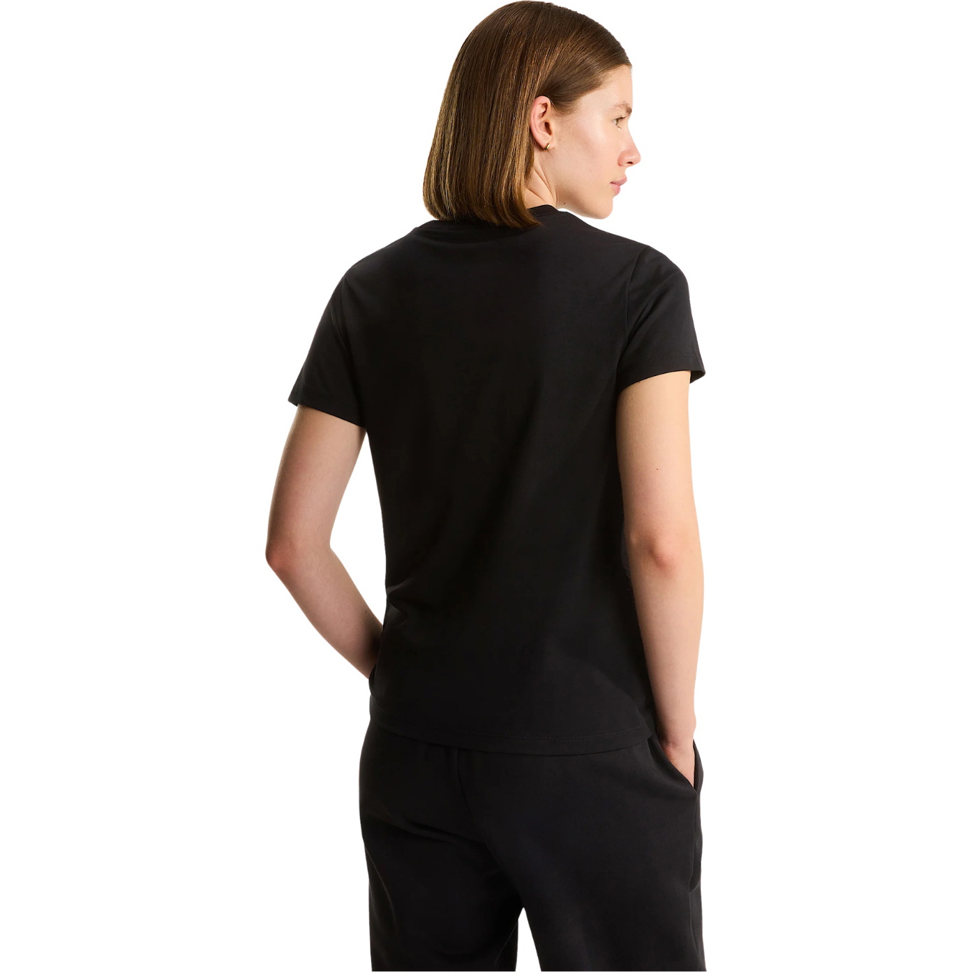 2026 The North Face Womens Evo Slim T-Shirt NF0A8FX7 - Black